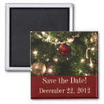 Christmas Tree Save the Date Magnet