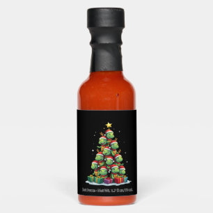 Christmas Tree Sea Turtle Turtles Tortoise T-Shirt Hot Sauces