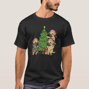 Christmas Tree Shar Pei Dog T-Shirt