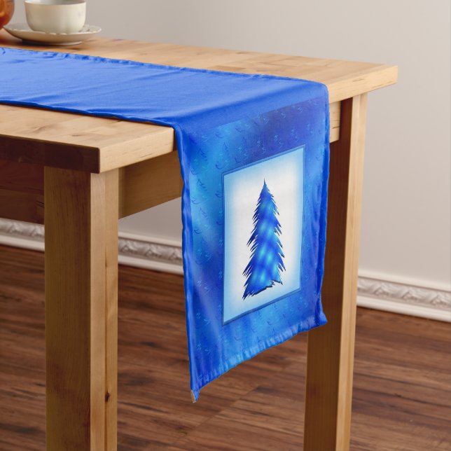 Christmas Tree Short Table Runner (In Situ)