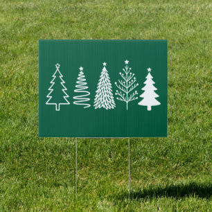 Christmas Tree  Sign