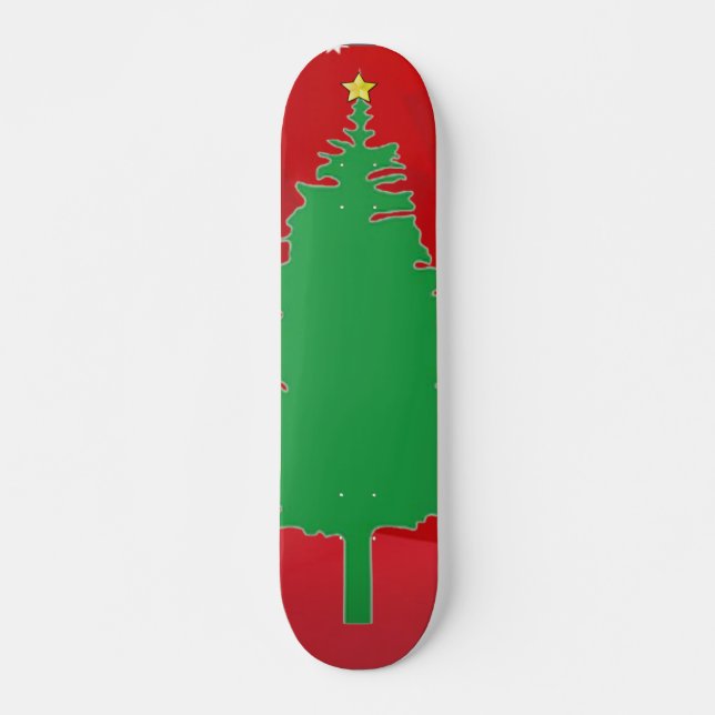 Christmas Tree Skateboard (Front)
