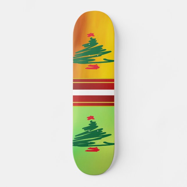 Christmas Tree Skateboard (Front)