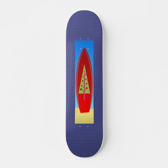 Christmas Tree Skateboard (Front)