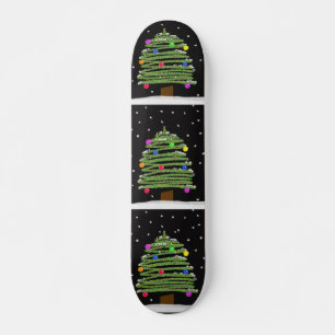 Christmas Tree Skateboard Deck