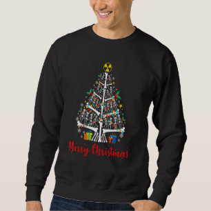 Christmas Tree Skeleton Xmas Radiology Radiologist Sweatshirt