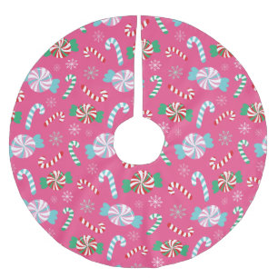 Christmas Tree Skirt Candy Fantasy Dream