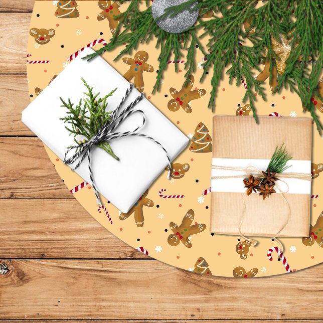 Christmas tree skirt with Christmas cookies (Creator Uploaded)