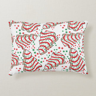 Christmas Tree Snack Cake Pillow