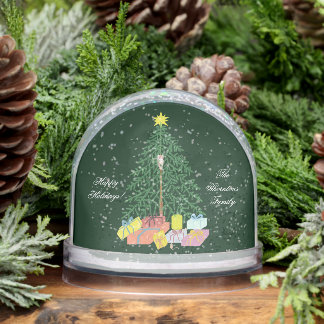Christmas Tree Snow Globe