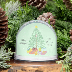 Christmas Tree Snow Globe