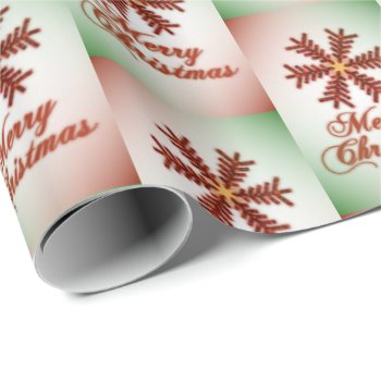 Christmas Tree Snowflake Merry Christmas (Combo) Wrapping Paper