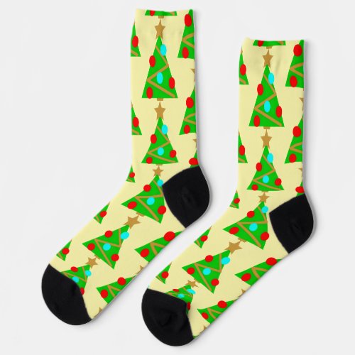 Christmas Tree Socks
