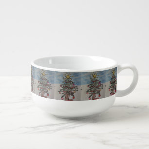 Christmas Tree Soup Mug