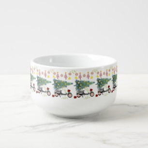 Christmas Tree Soup Mug, Soup Mug