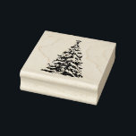 Christmas Tree Stamp<br><div class="desc">This stamp is of wood and features a Christmas tree graphic print. 
Customize this item or buy as is.




Stock Image</div>
