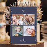 Christmas Tree Star of David Holiday Card<br><div class="desc">A Christmas tree is incorporated into a Star of David celebrating Christmas and Hanukkah.</div>