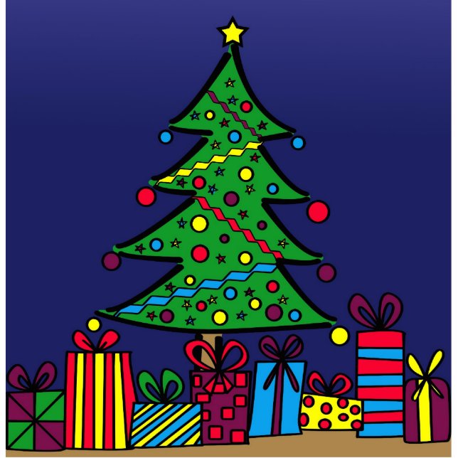 Christmas tree statuette (Front)