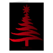 Christmas Tree Stencil Red (Front)