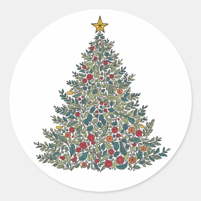 Christmas tree Sticker (Front)
