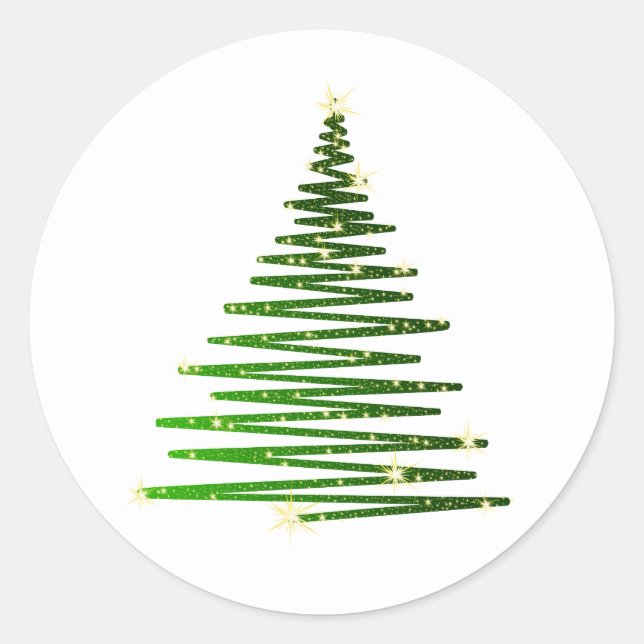 Christmas Tree Stickers (Front)