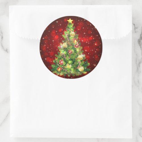 Christmas Tree Stickers