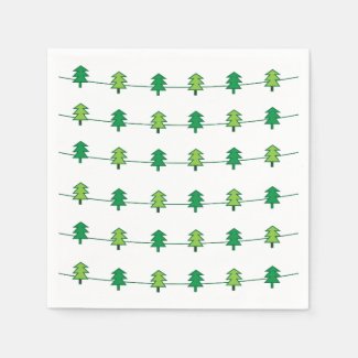 Christmas Tree Stripe Pattern Party