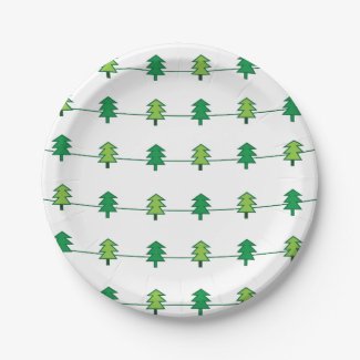 Christmas Tree Stripe Pattern Party