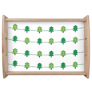 Christmas Tree Stripe Pattern