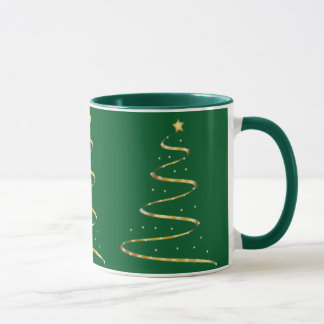 Christmas Tree Swirl Mug