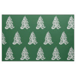 Christmas Tree Swirly Cut Out Fabric