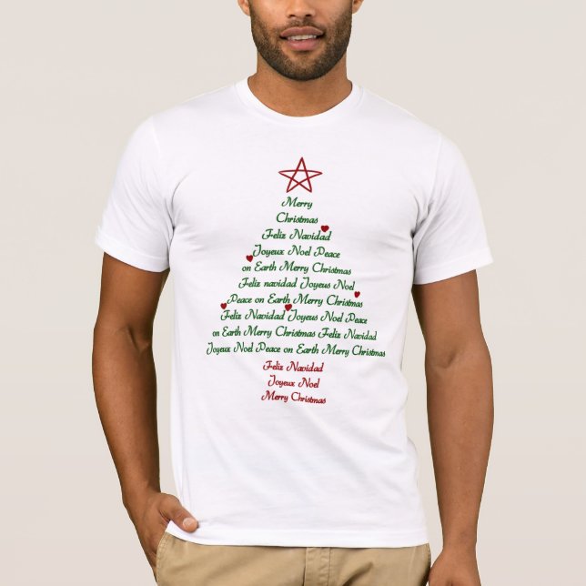 Christmas Tree t-shirt (Front)