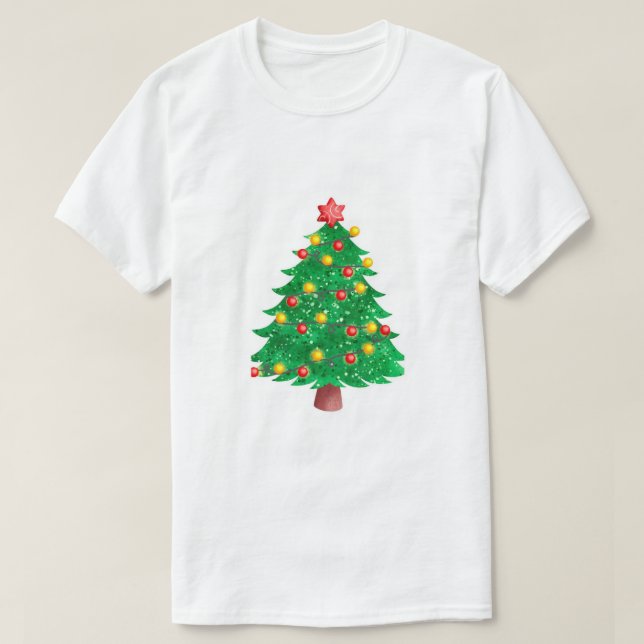 christmas tree T-Shirt (Design Front)