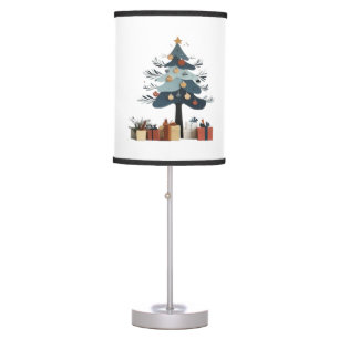Christmas tree table lamp