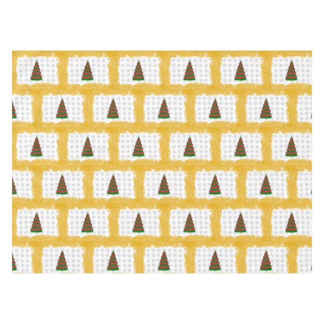 Christmas Tree Tablecloth (Front (Horizontal))
