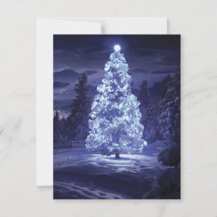 Christmas Tree  Thank You Card