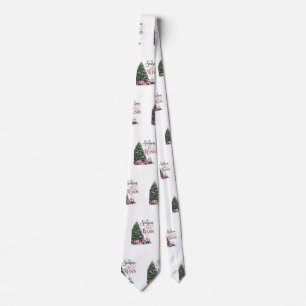 Christmas Tree The Season The Reason Neck Tie