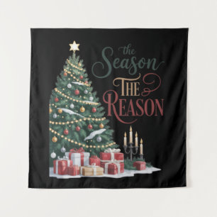 Christmas Tree The Season The Reason Tapestry