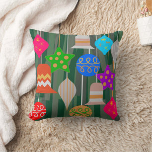 Christmas Tree Throw Pillow