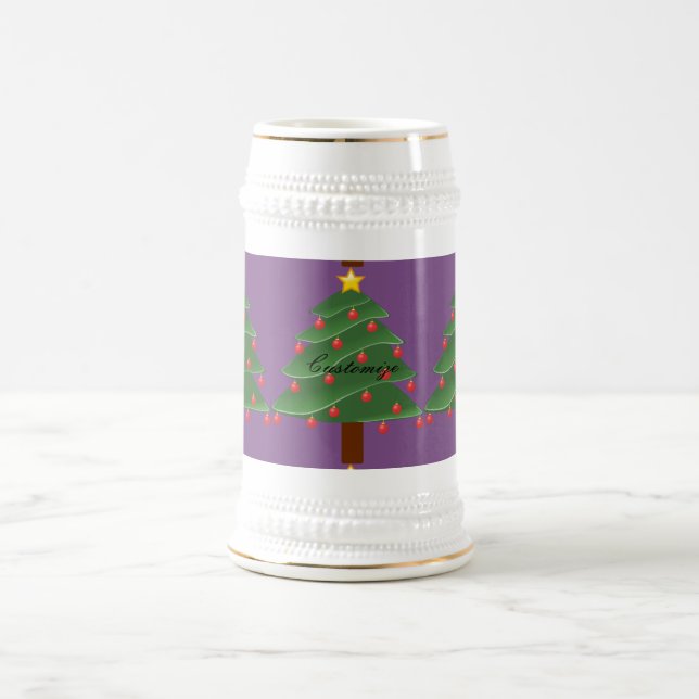 Christmas Tree Thunder_Cove Beer Stein (Center)