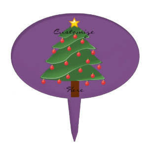 Christmas Tree Thunder_Cove Cake Topper