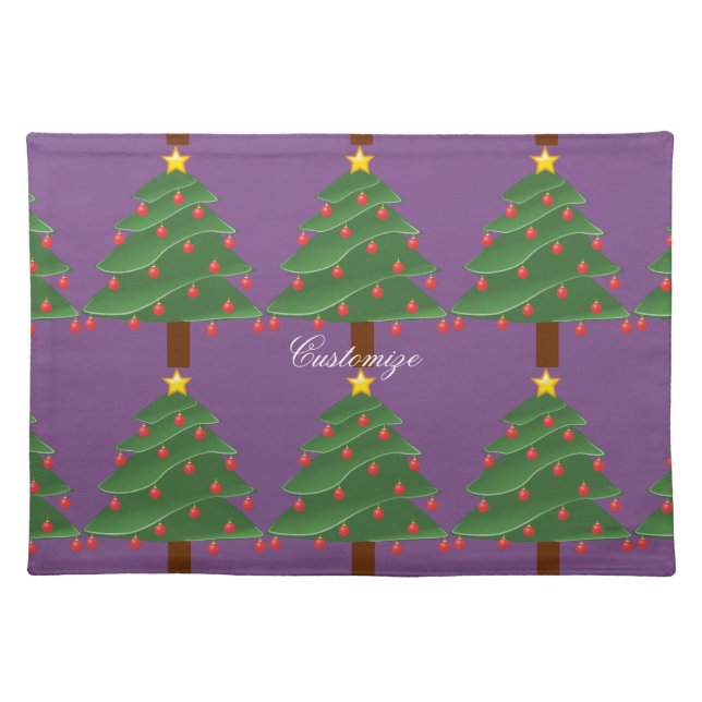 Christmas Tree Thunder_Cove Placemat (Front)