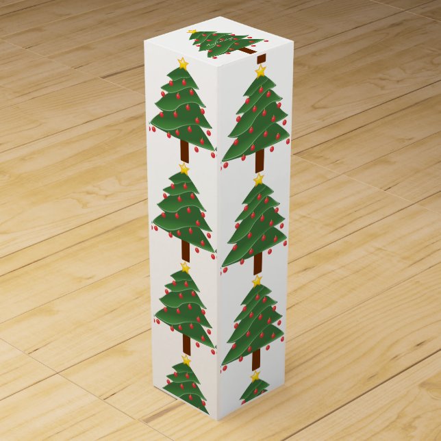 Christmas Tree Thunder_Cove Wine Gift Box (Front)
