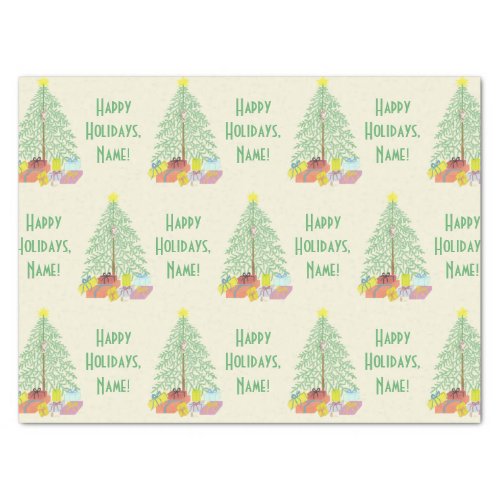 Christmas Tree Tissue Paper