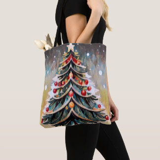 Christmas Tree Tote Bag