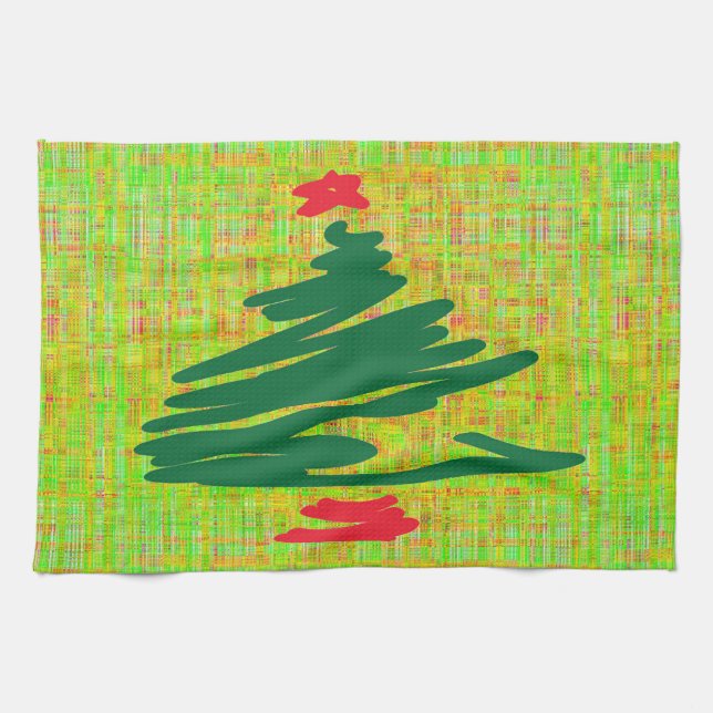 Christmas Tree Towel (Horizontal)