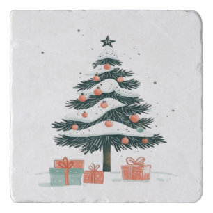 Christmas tree trivet