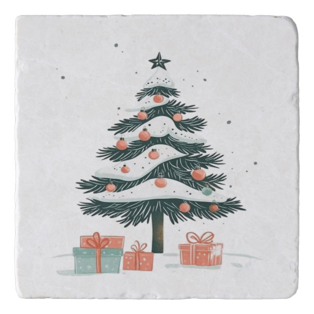 Christmas tree  trivet (Front)