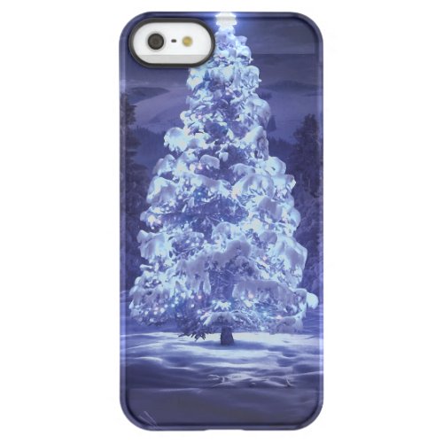 Christmas Tree  Permafrost iPhone SE55s Case