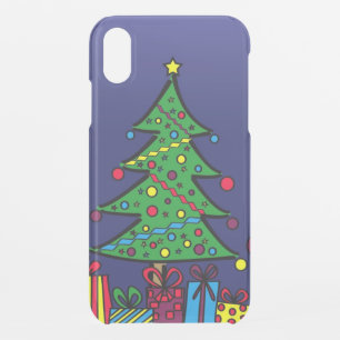 Christmas tree iPhone XR case